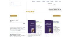 Desktop Screenshot of editions-espaces34.fr
